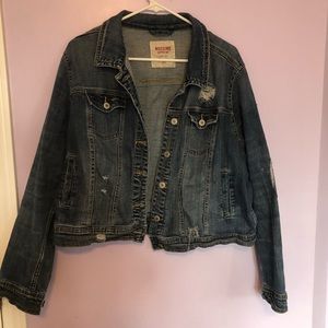 Stressed Jean Jacket